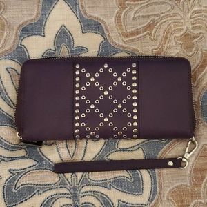 💜MICHAEL KORS TRAVEL CONTINENTAL WALLET 💜